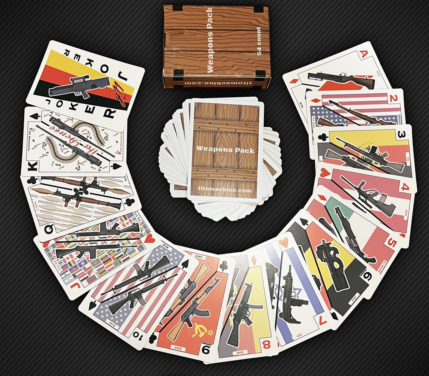 Weapons Pack - Playing Cards